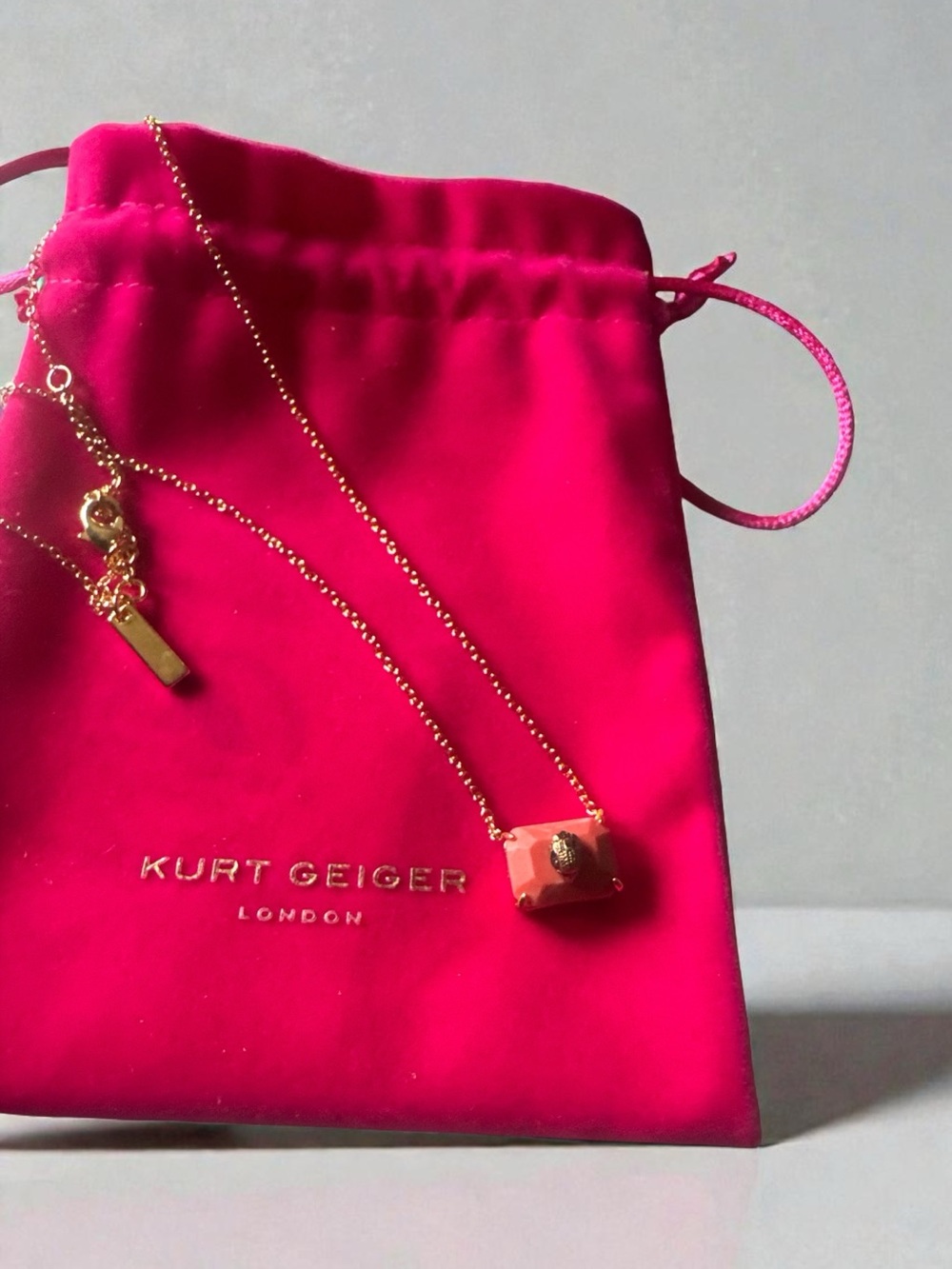 Kurt Geiger Pendent Necklace - Picture 2 of 3